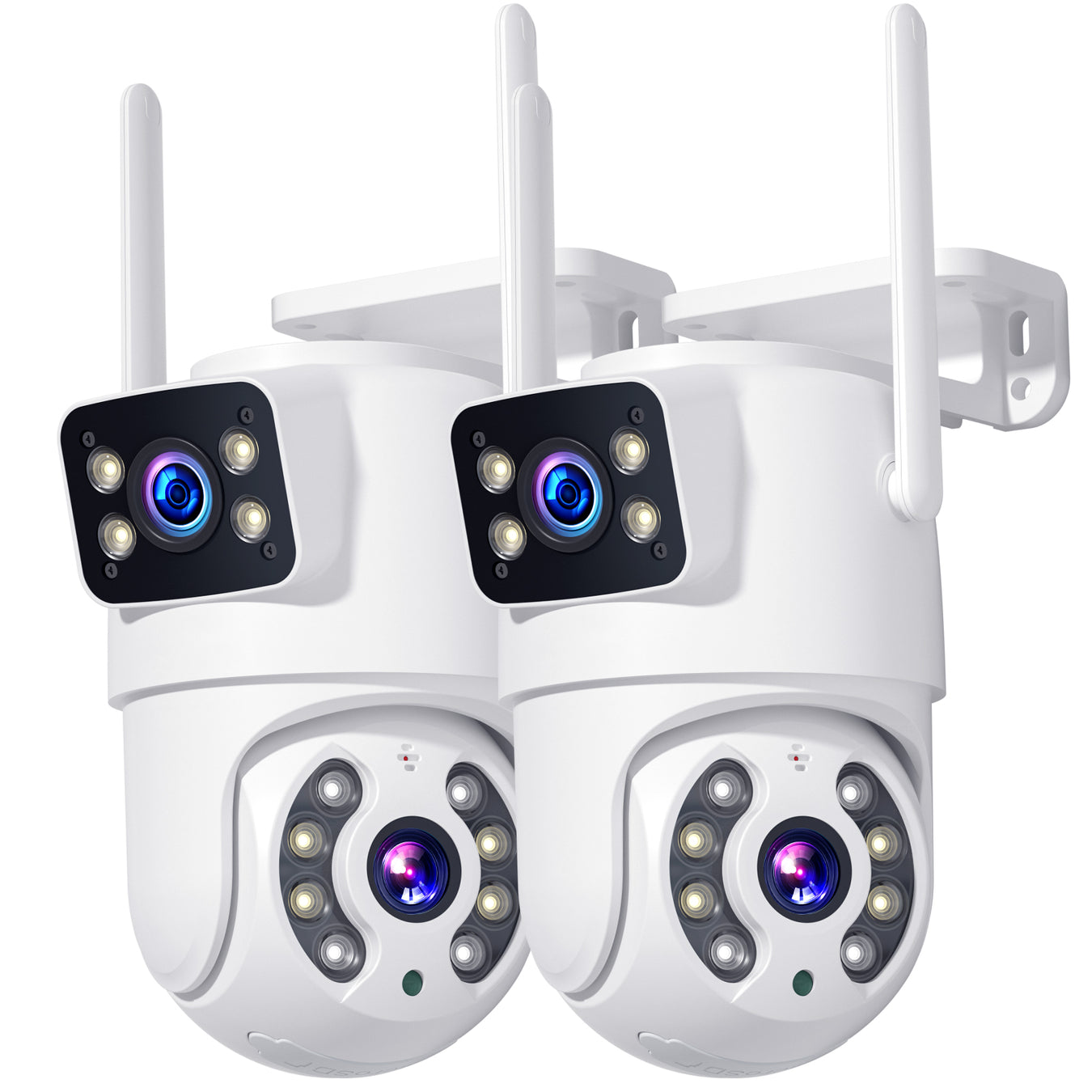 Dual Lens Linkage Security Camera