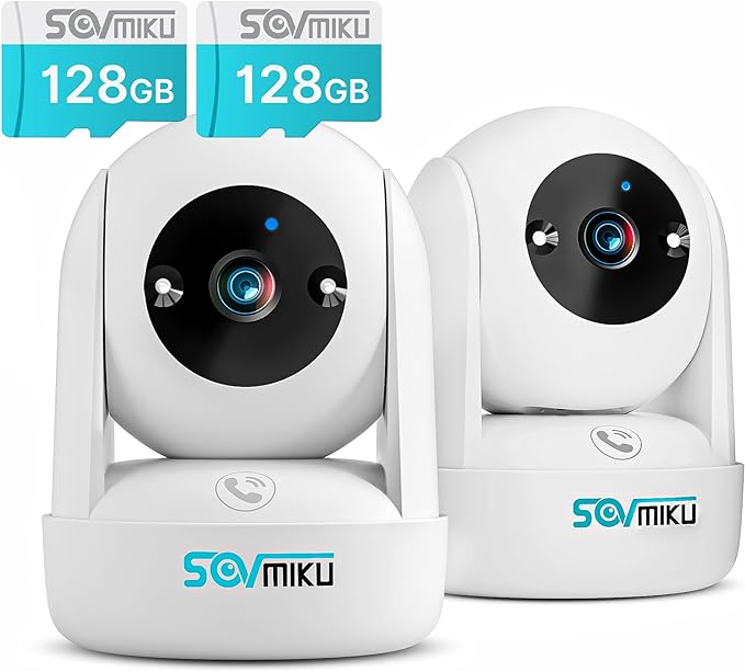 SOVMIKU Micro 128GB_SD Card for Cameras, Read 90MB/sec, Write 25MB/sec, Memory Card for CQ1 CQ1A CG6 Security Cameras Indoor Outdoor, Action Camera, Dash Camera, Steam Deck, Switch .etc.