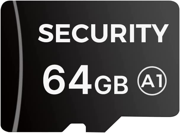 SOVMIKU Micro 64GB_SD Card for Cameras, Read 90MB/sec, Write 25MB/sec, Memory Card for CQ1 CQ1A CG6 Security Cameras Indoor Outdoor, Action Camera, Dash Camera, Steam Deck, Switch .etc.
