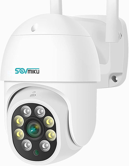 【Auto Tracking,2K】 Camera for Home Surveillance,Pan and Tilt Outdoor WiFi Security Camera ,iCSee App